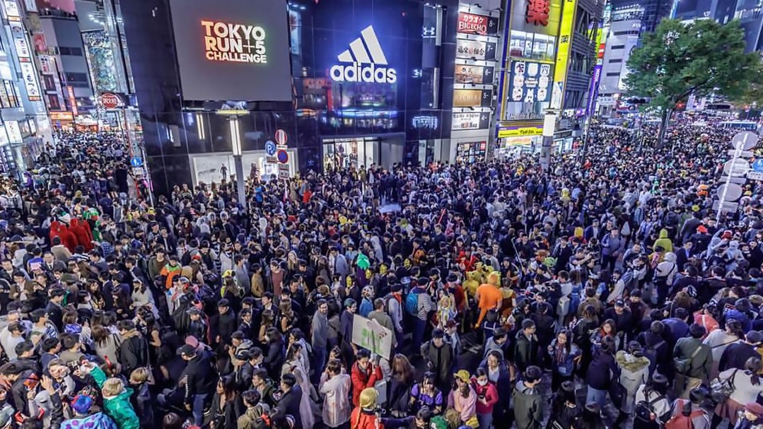 Shibuya Halloween celebration