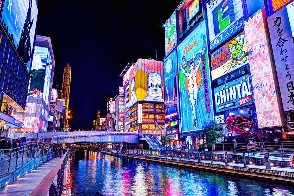 Dotonbori di malam hari