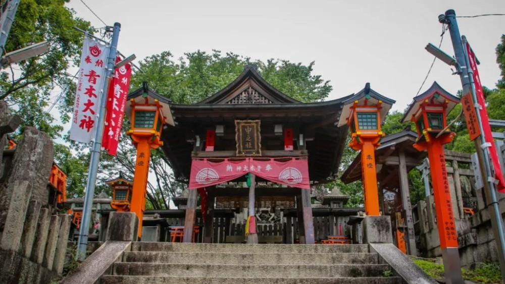 the top of Fushimi Inari