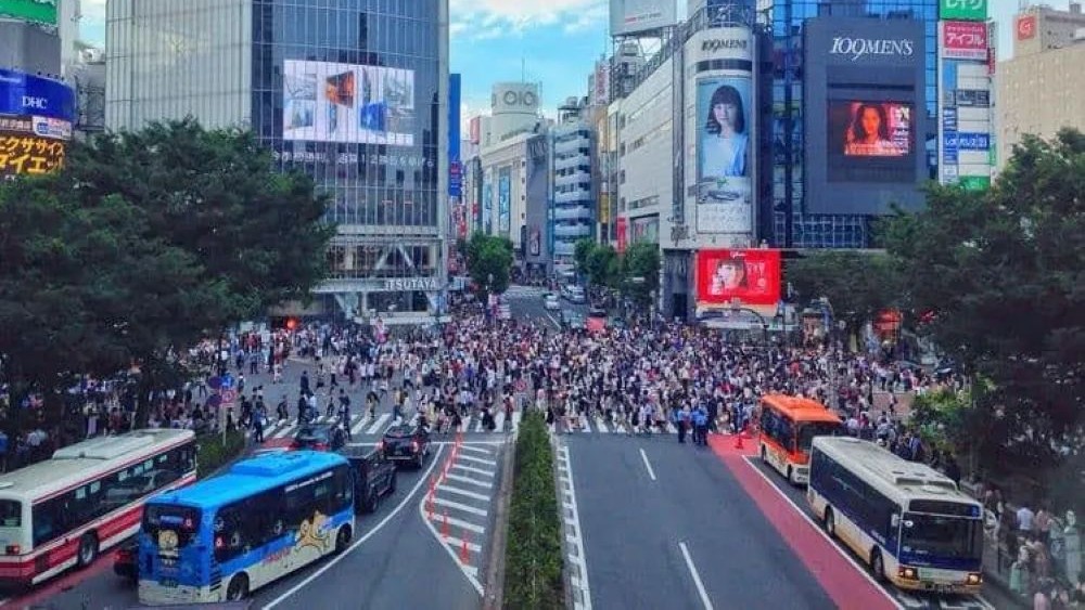 budget traveler exploring Tokyo streets