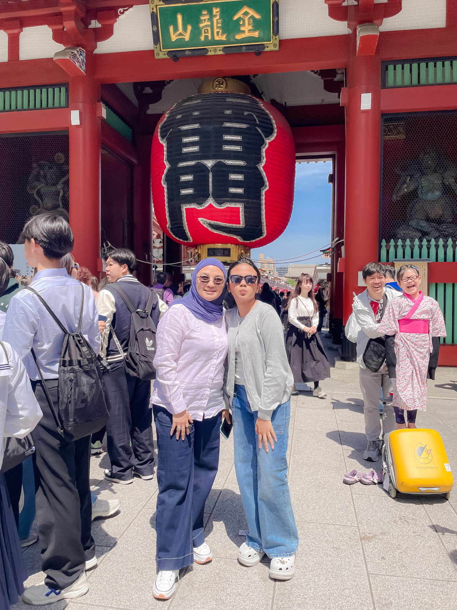 Momen peserta AWS Tour di Jepang